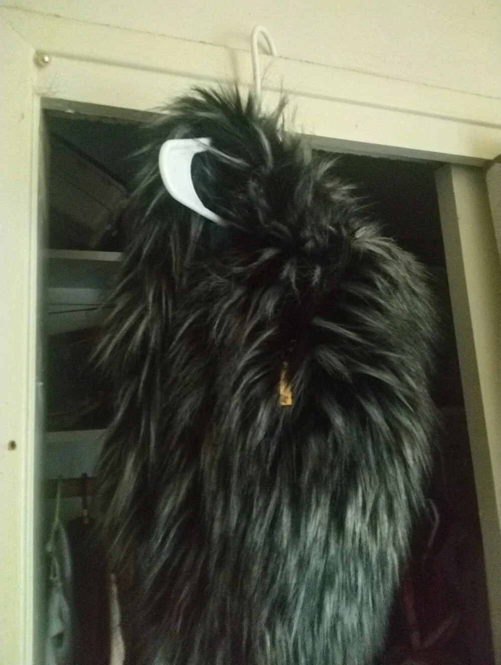 Faux Fur Backpack